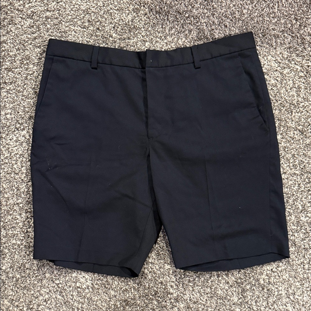 H&M Slim Fit Chino Navy Shorts - Size 33